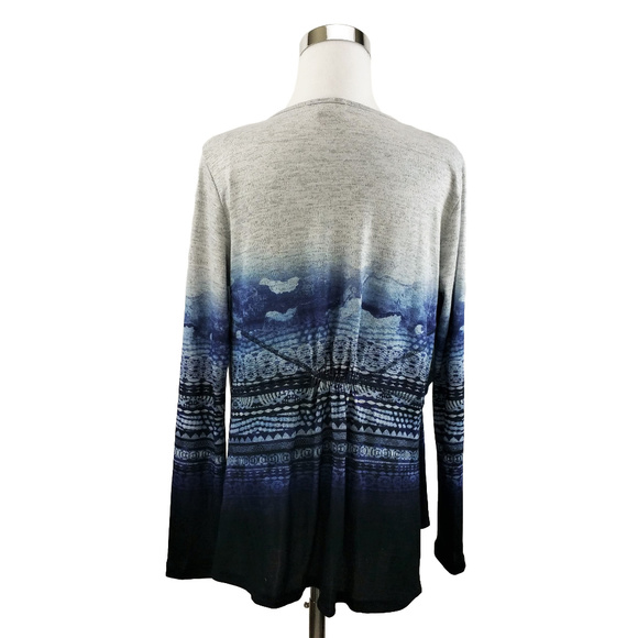 Unity World Wear S Draped Open Front Cardigan NWT - Picture 3 of 8